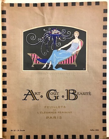 Rouit H. (sous la direction artistique de) Art. Goùt. Beauté. Feuillets de l'elegance feminine 1922 Paris Imprimerie speciale des Successeurs d'Albert Godde, Bedin & C.ie
